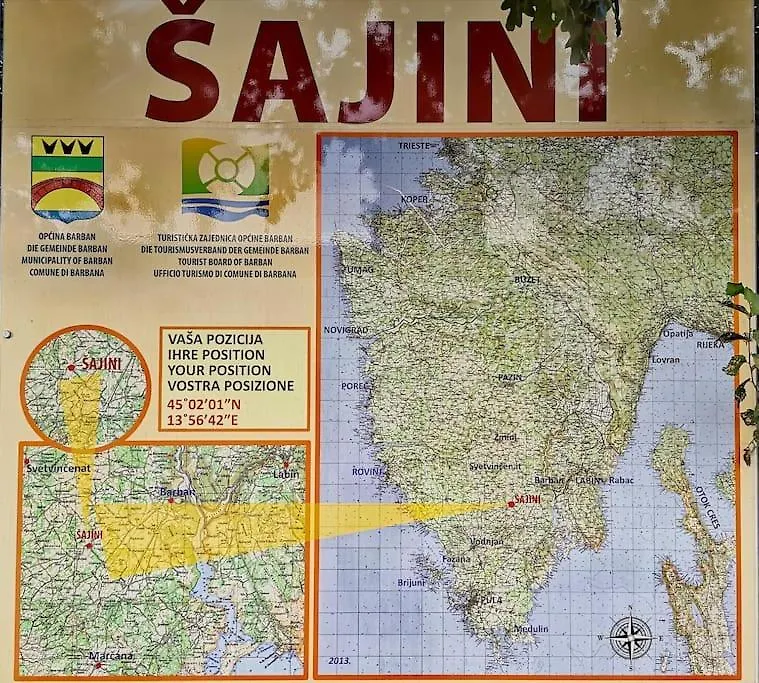 Apartman Luna Šajini